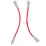 Cáp Điện Bấm Sẵn 2 Đầu Cose FDD6.3mm Dài 100mm Màu Đỏ